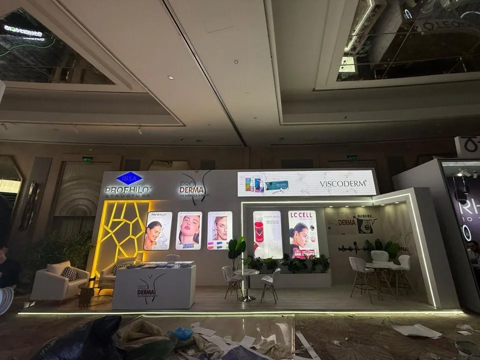 Profhilo exhibition booth